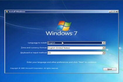 Cara instal windows 7 dengan flashdisk tanpa software