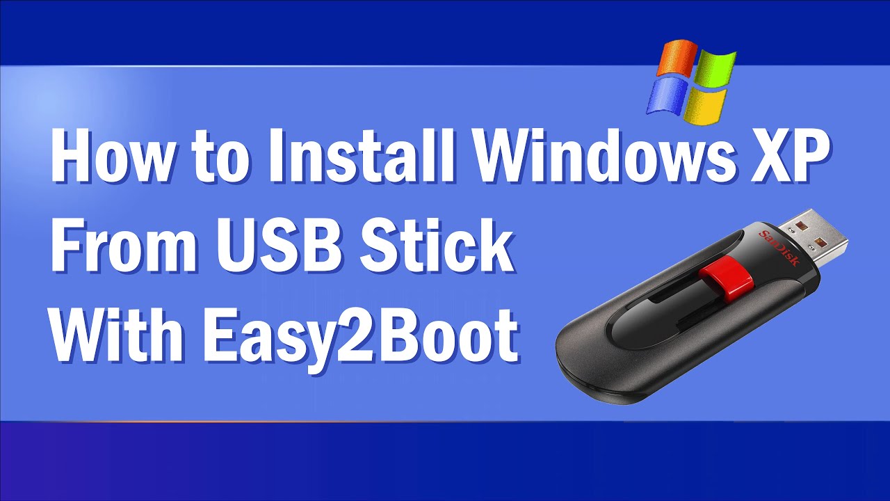 Cara install ulang windows xp dengan flashdisk