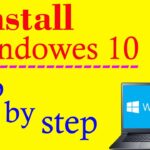 Cara install windows 10 ke windows 7