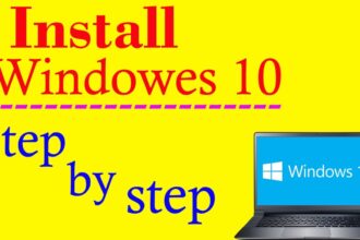 Cara install windows 10 ke windows 7