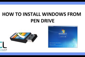 Cara install windows 7 dari usb