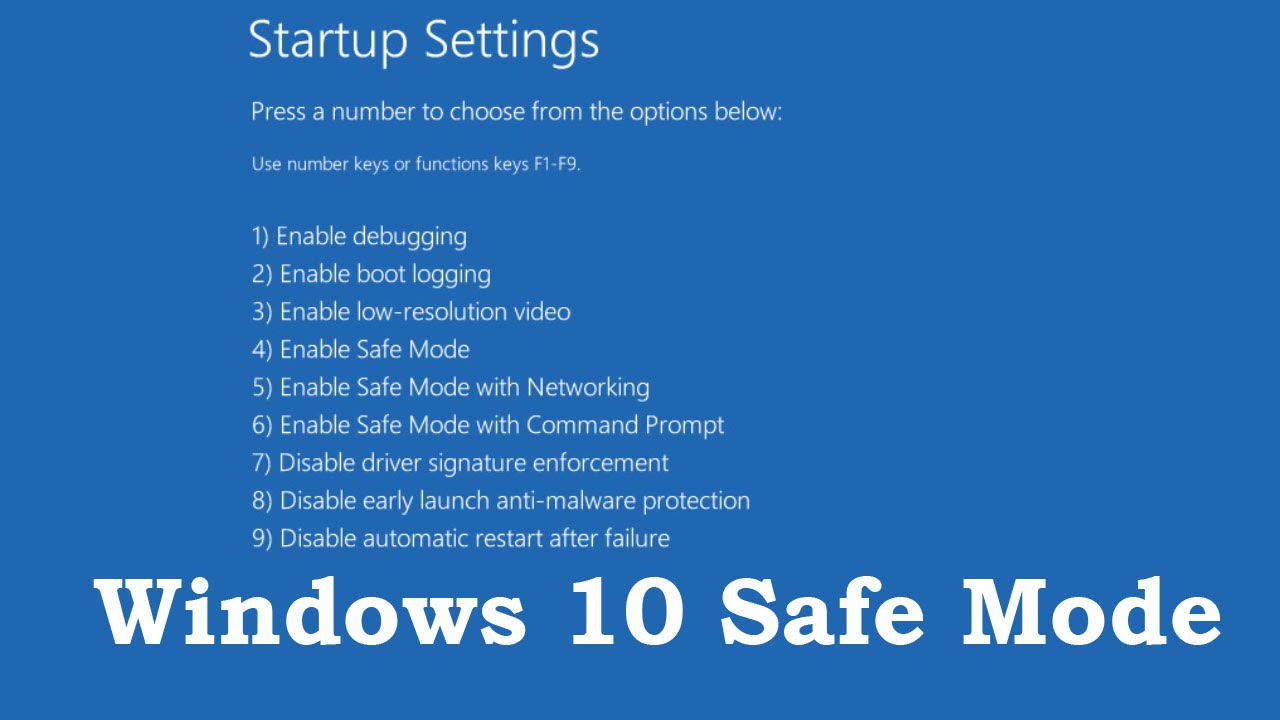 Cara masuk ke safe mode windows 7