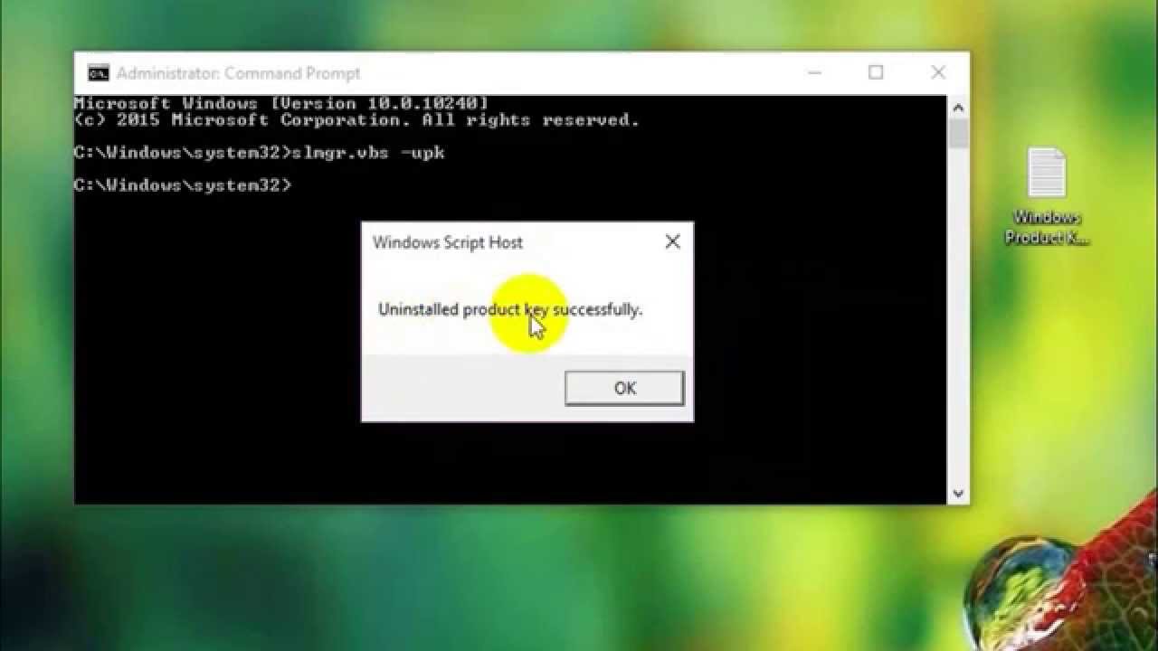 Cara mematikan activate windows 10