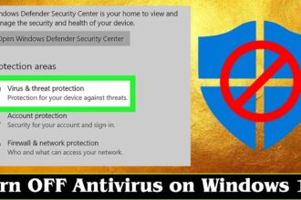 Cara mematikan antivirus pada windows 10