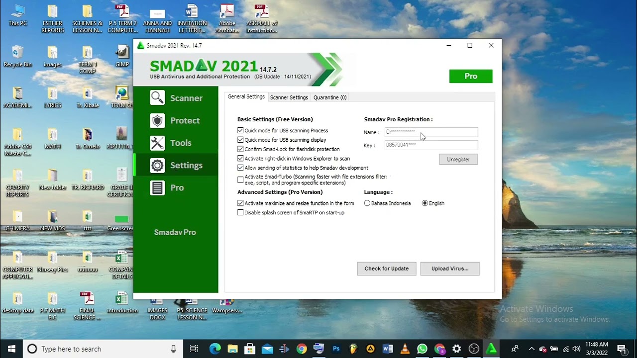 Cara mematikan smadav windows 10