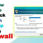 Cara memblokir game dengan windows firewall windows 10