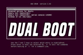 Cara membuat dual boot windows dan linux