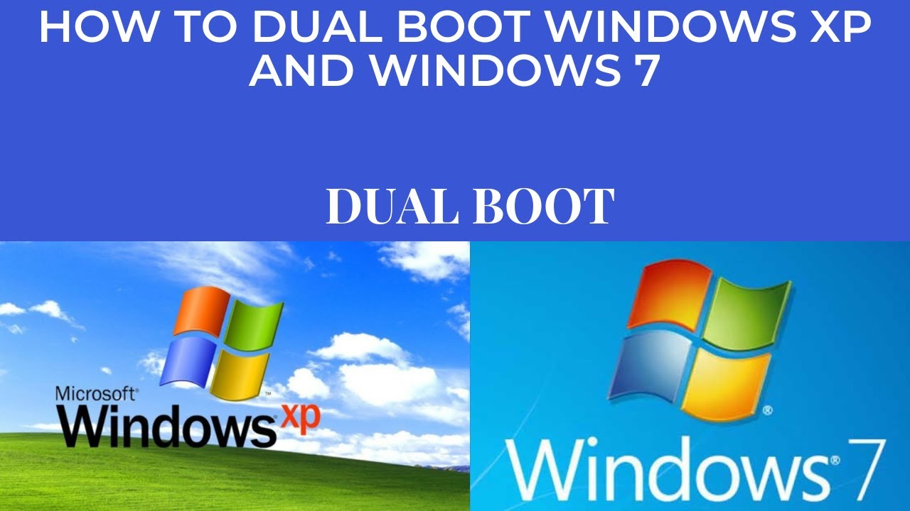 Xp windows boot dual como instalar