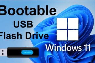 Bootable windows flash usb drive