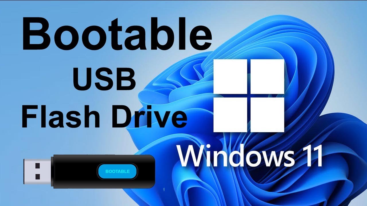 Bootable windows flash usb drive