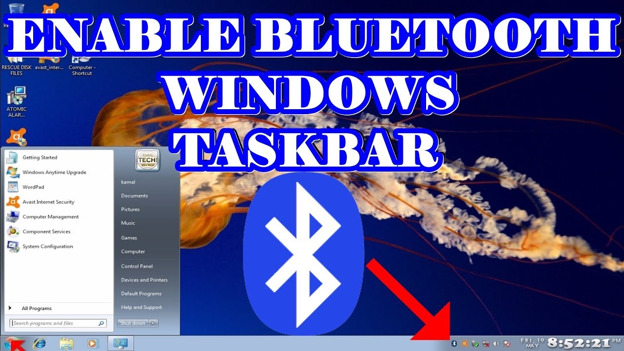 Cara mengaktifkan bluetooth di laptop windows 7