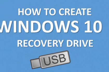 Recovery disk windows create