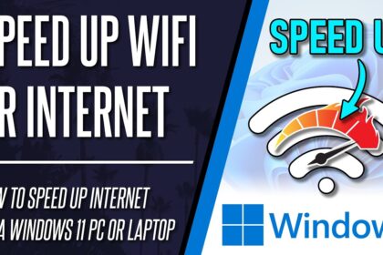 Cara mempercepat wifi di laptop windows 7