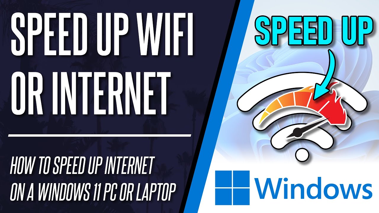 Cara mempercepat wifi di laptop windows 7