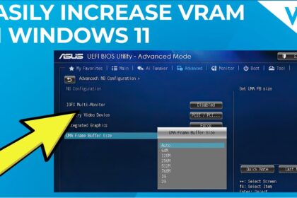 Cara menambahkan vram di windows 10