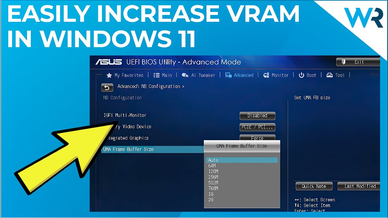 Cara menambahkan vram di windows 10