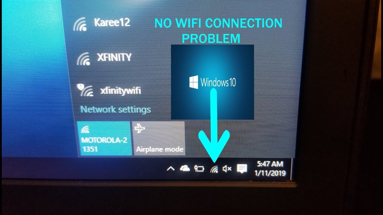 Cara memperbaiki wifi laptop yang tidak bisa connect windows 10