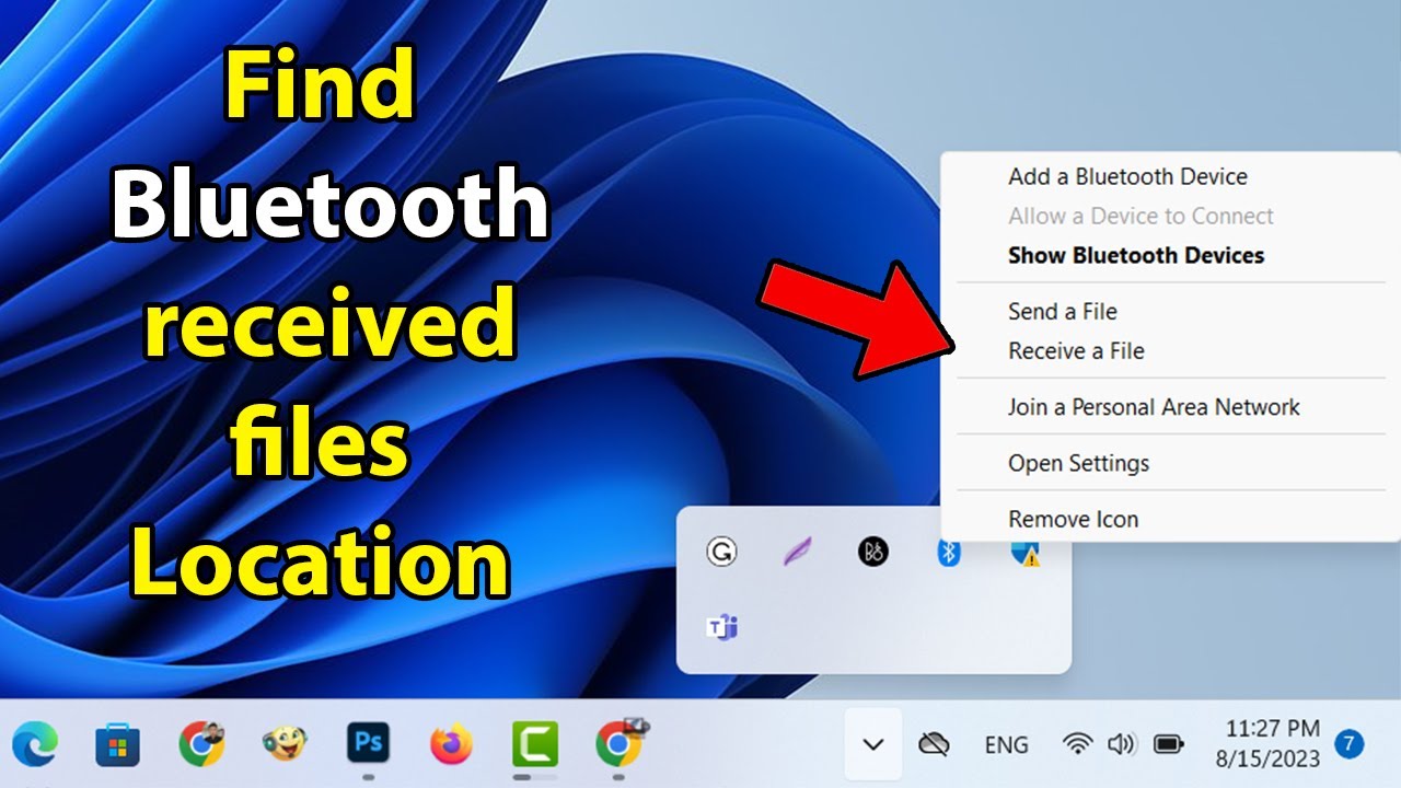 Cara mencari bluetooth di windows 7