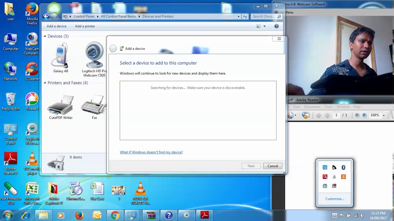 Cara mencari bluetooth di windows 7