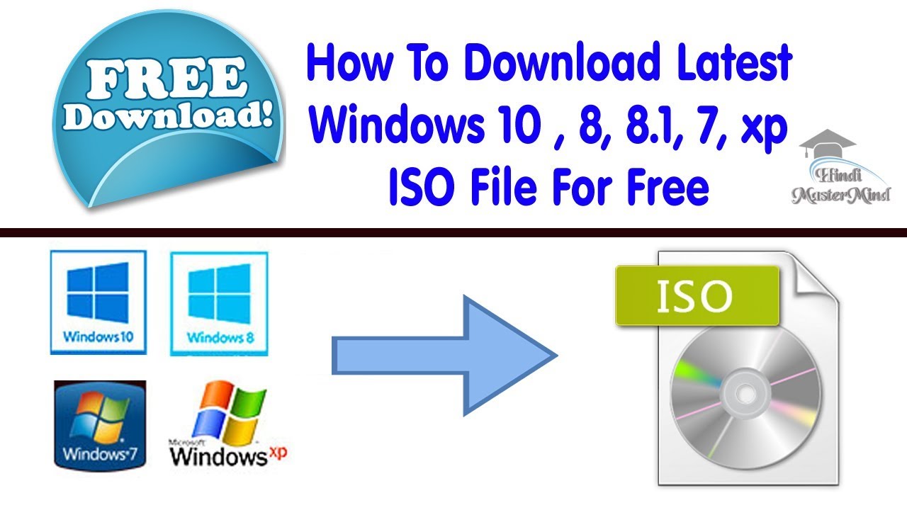 Cara mendapatkan file iso windows 7