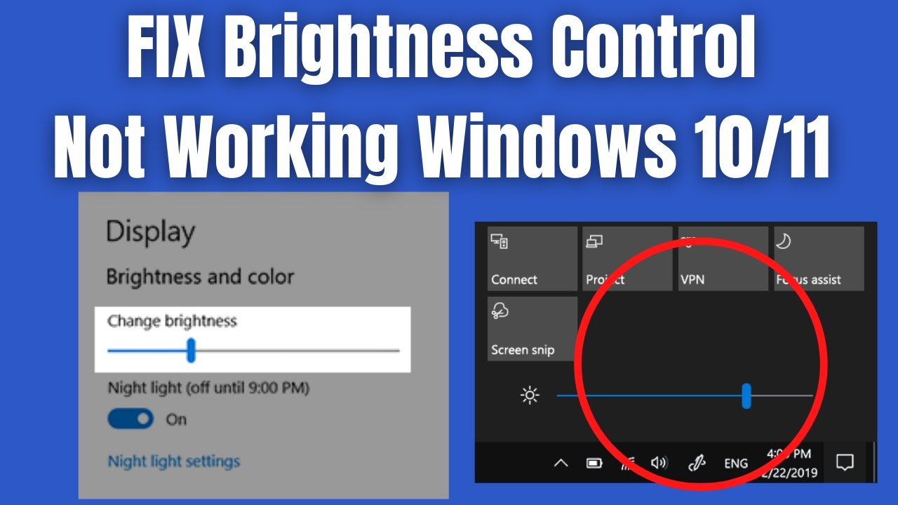 Cara mengatasi brightness yang tidak berfungsi windows 10