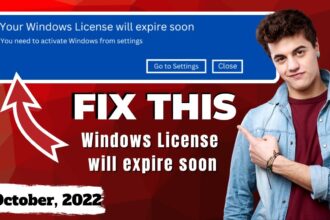 Cara mengatasi license expired windows 10