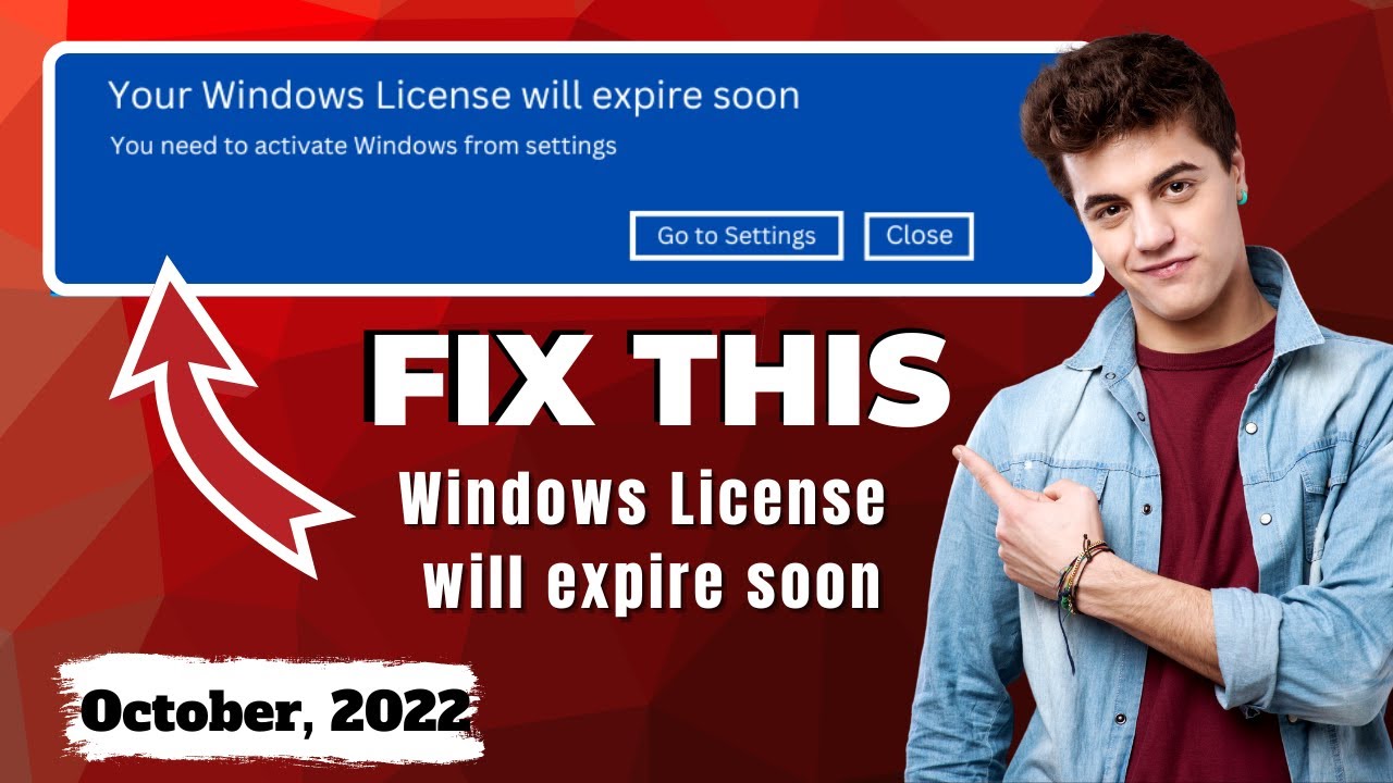 Cara mengatasi license expired windows 10