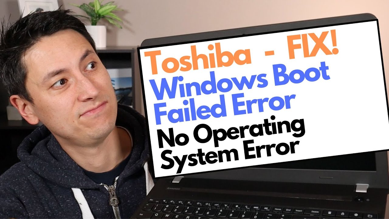 Toshiba windows boot system using utility