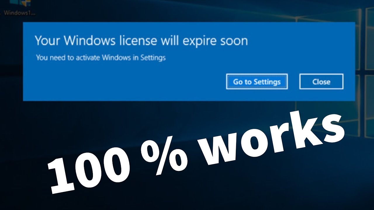 Windows license soon expire will need fix solved working settings activate