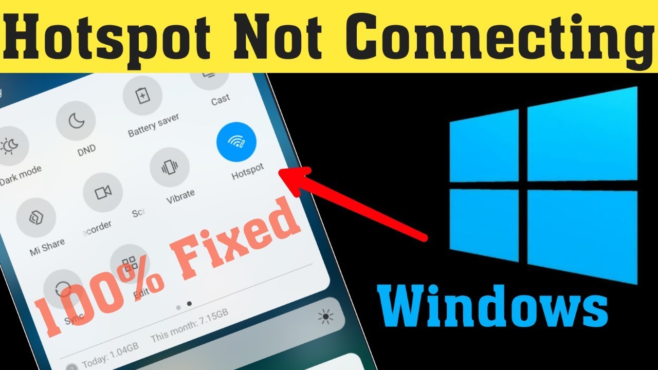 Cara mengatasi mobile hotspot windows 10 tidak bisa connect