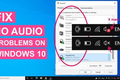 Cara mengatasi windows 10 tidak ada suara