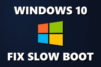 Slow windows startup fix