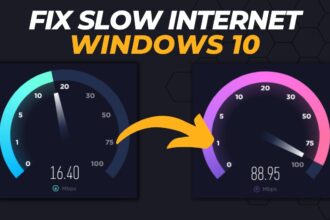 Cara mengatasi wifi lemot di windows 10