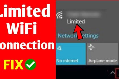 Cara mengatasi wifi limited pada windows 10