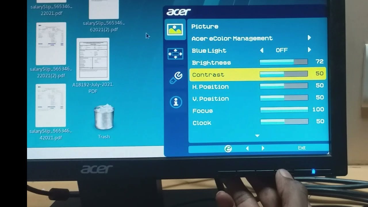 Cara mengatur cahaya laptop acer windows 8