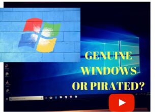 Check windows license genuine pirated status