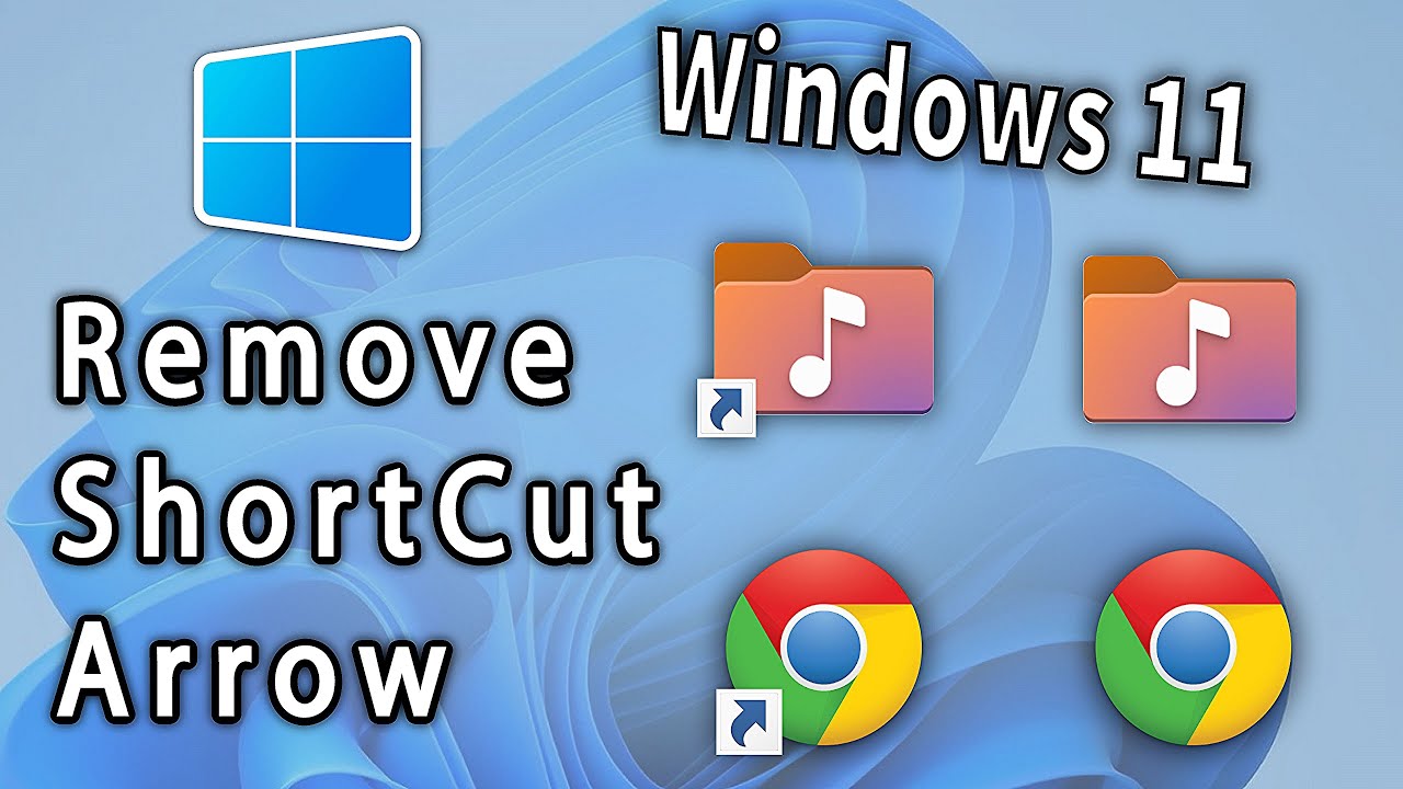 Cara menghilangkan panah shortcut windows 7