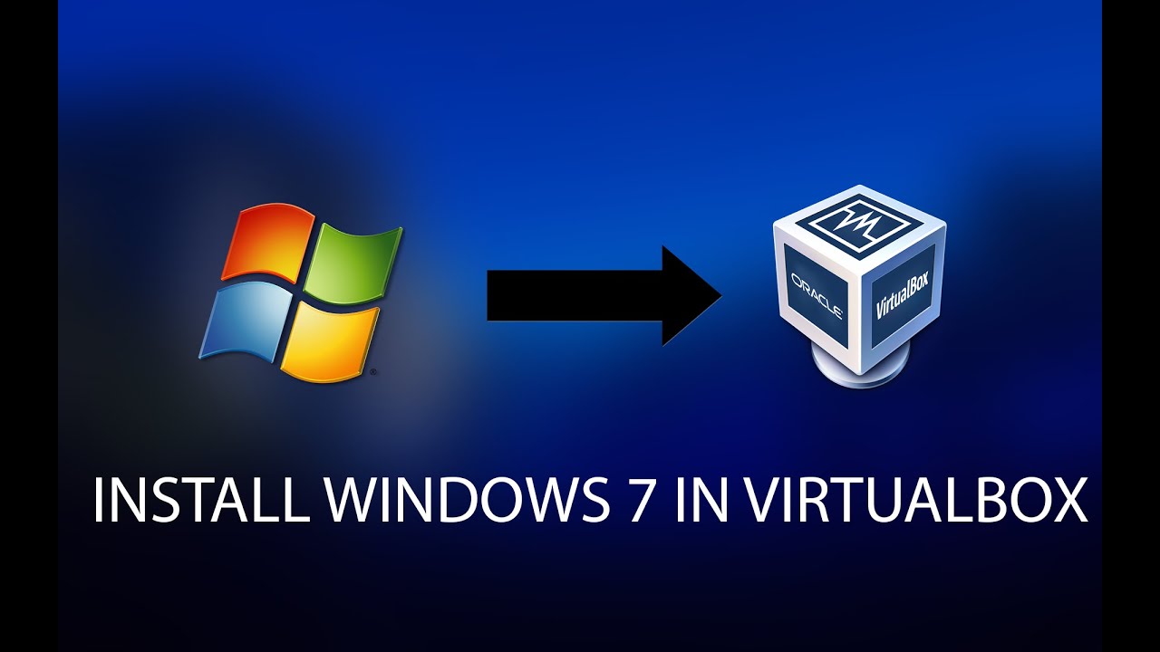 Cara instalasi windows 7 di virtualbox