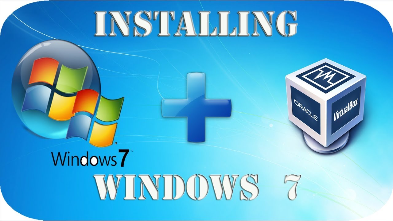 Virtualbox install windows