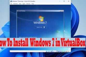 Cara instalasi windows 7 di virtualbox