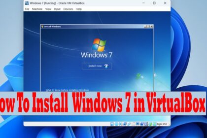 Cara instalasi windows 7 di virtualbox