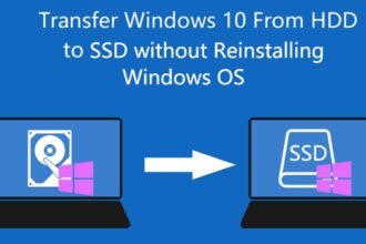 Cara pindah windows 10 ke ssd