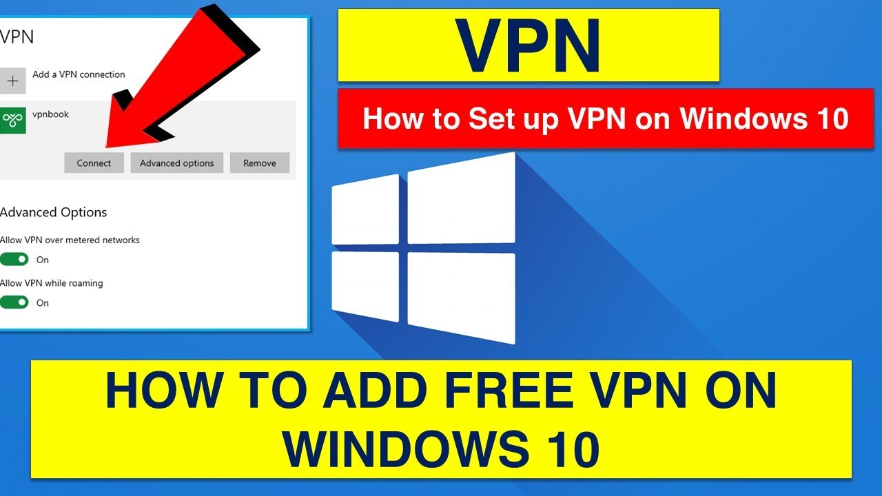 Cara pasang vpn di windows 10