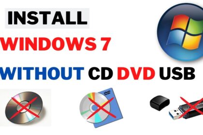 Tutorial cara instal windows 7 dengan flashdisk