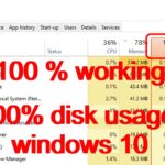 Cara agar disk tidak 100 di windows 10