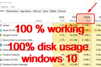 Cara agar disk tidak 100 di windows 10