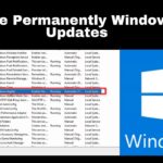 Permanently stop update windows tricks tech tips