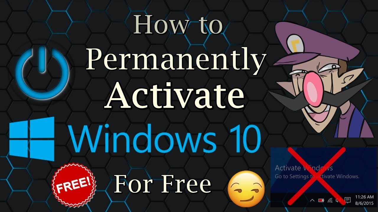 Cara aktivasi windows 10 permanen