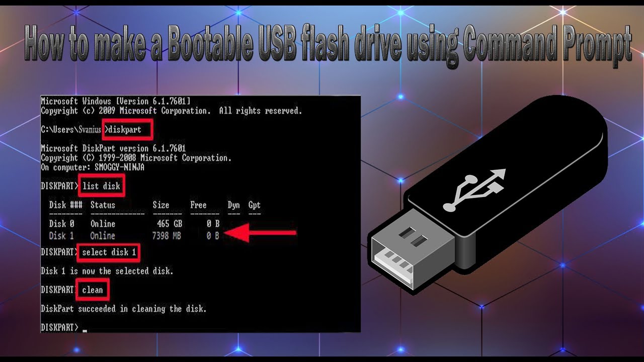 Cara buat flashdisk bootable windows 10