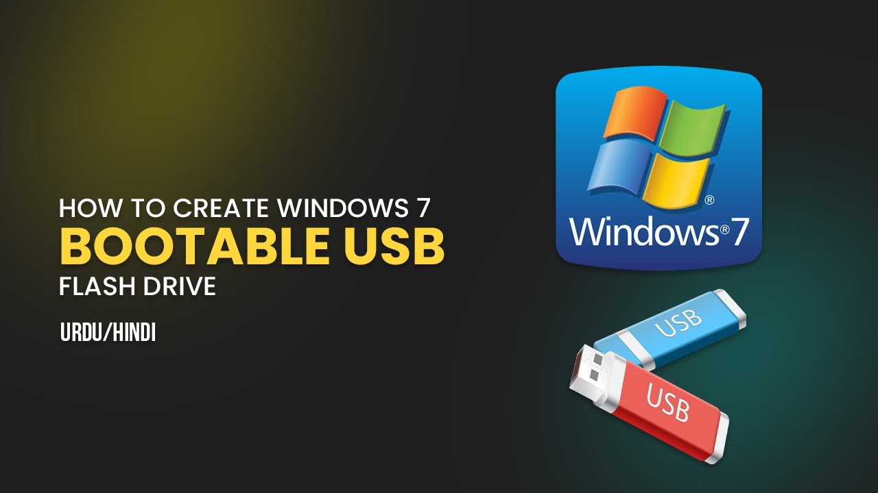 Usb windows bootable create flash drive benisnous